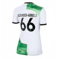 Maglie da calcio Liverpool Alexander-Arnold #66 Seconda Maglia Femminile 2023-24 Manica Corta